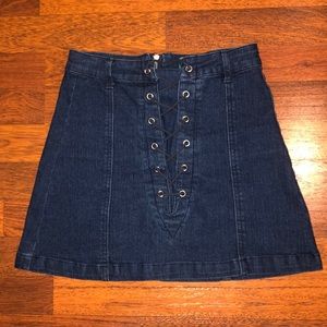 Jean skirt
